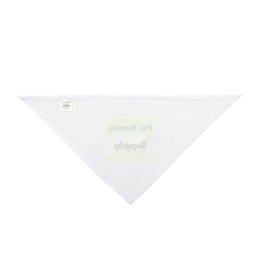 Pet Bandana — 'Pet Express Supply' Branded Triangle Bandana for Dogs & Cats