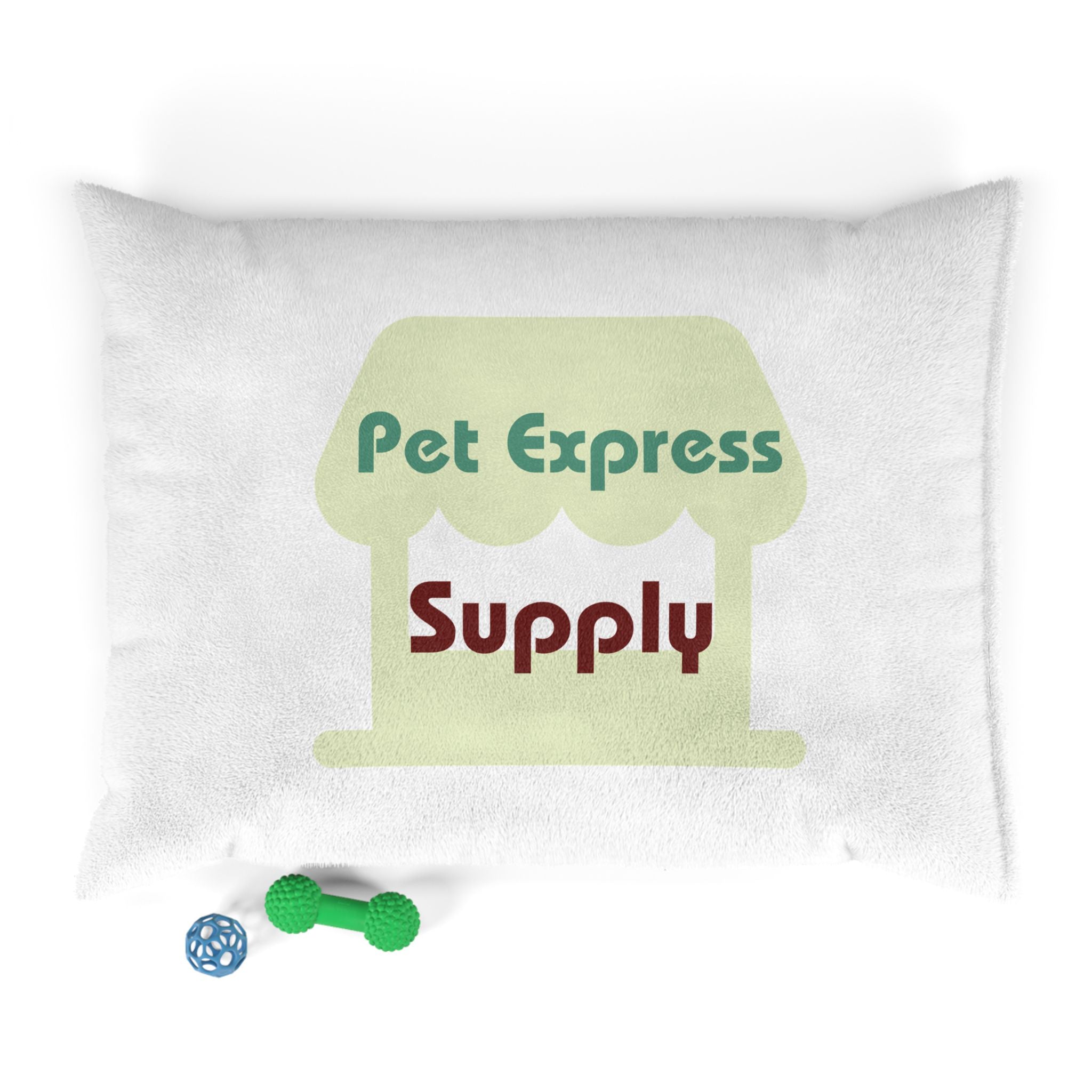 Pet Bed – 'Pet Express Supply' Plush Dog & Cat Cushion