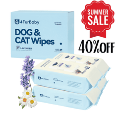 4FurBaby Dog & Cat Grooming Wipes