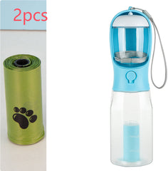 3-in-1 Portable Dog & Cat Water Bottle