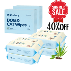 4FurBaby Dog & Cat Grooming Wipes
