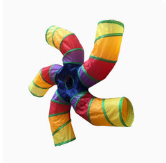 Tree Pattern Tunnel Pet Toy