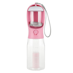 3-in-1 Portable Dog & Cat Water Bottle