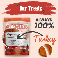 Turkey Chips for Dogs – All-Natural Single-Ingredient Dog Treats