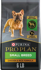 Pro Plan Adult Small Breed Shredded Blend Chicken & Rice Formula Dry Dog Food (6lb)