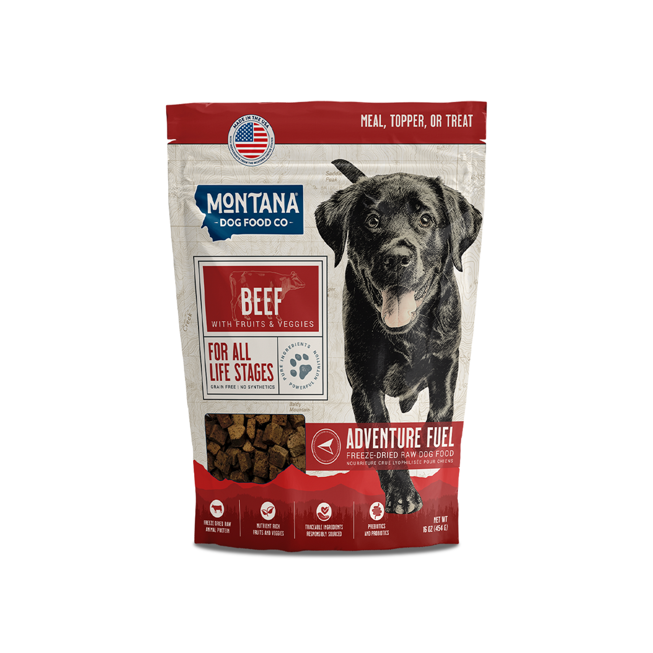 Grain-Free Beef Freeze-Dried Raw Dog Food