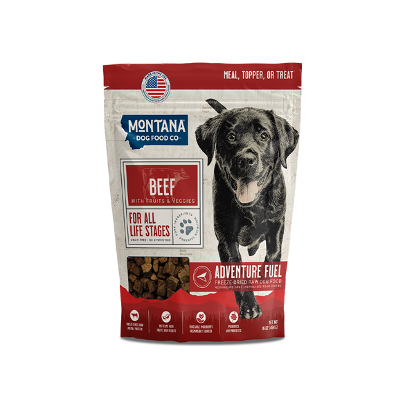 Grain-Free Beef Freeze-Dried Raw Dog Food