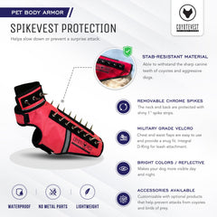 SpikeVest – Protective Dog Vest for Training & Outdoor Activities