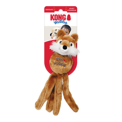 KONG Wubba Friends – Interactive Plush Squeaky Dog Toy