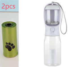 3-in-1 Portable Dog & Cat Water Bottle