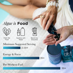 ENERGYbits® Spirulina – Nutrient-Dense Spirulina Algae, Large Bag
