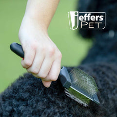 Jeffers Double-Sided Flex Head Slicker Brush