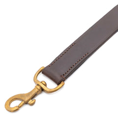 Jeffers 6-Foot Flat Leather Dog Leash