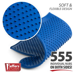 Jeffers GROOMIT Rubber Grooming Glove