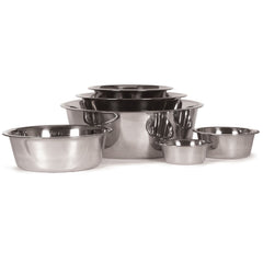 Jeffers Stainless Steel Pet Bowls