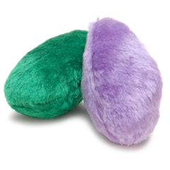Jeffers Little Dotz Plush Squeaker Dog Toy – 4.5", 2-Pack