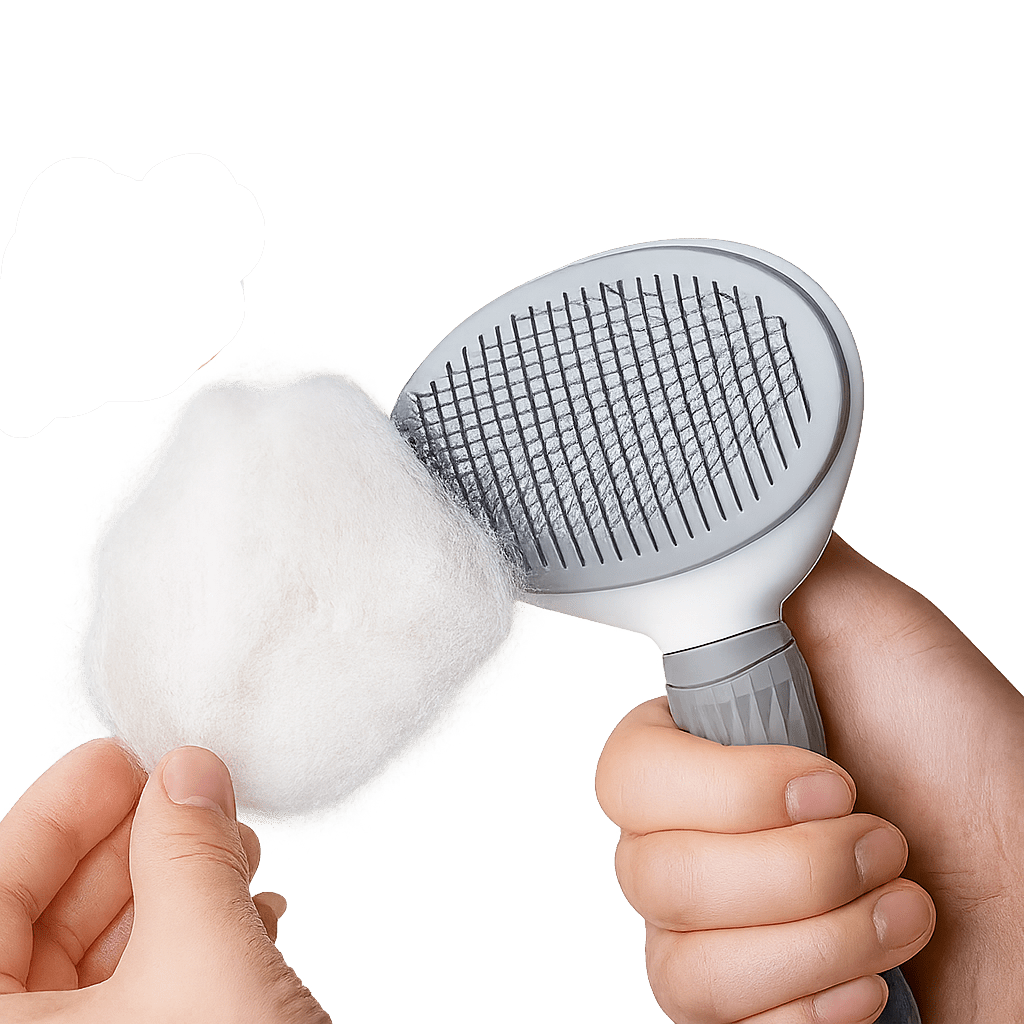 Pet Hair Removal Brush – Slicker Grooming Comb for Dogs & Cats