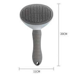Pet Hair Removal Brush – Slicker Grooming Comb for Dogs & Cats