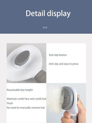 Pet Hair Removal Brush – Slicker Grooming Comb for Dogs & Cats